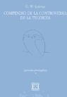 COMPENDIO DE LA CONTROVERSIA DE LA TEODICEA | 9788474906288 | LEIBNIZ, G.W. | Galatea Llibres | Librería online de Reus, Tarragona | Comprar libros en catalán y castellano online