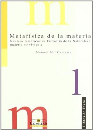 METAFISICA DE LA MATERIA | 9788484680345 | CARREIRA, MANUEL M. | Galatea Llibres | Llibreria online de Reus, Tarragona | Comprar llibres en català i castellà online