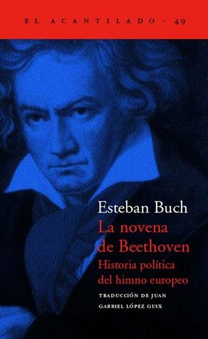 NOVENA DE BEETHOVEN, LA | 9788495359551 | BUCH, ESTEBAN | Galatea Llibres | Librería online de Reus, Tarragona | Comprar libros en catalán y castellano online