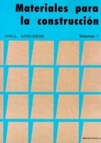 MATERIALES PARA LA CONSTRUCCION | 9788429120059 | ADDLESON, LYALL | Galatea Llibres | Librería online de Reus, Tarragona | Comprar libros en catalán y castellano online