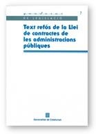 TEXT REFOS DE LA LLEI DE CONTRACTES DE LES ADMINISTRACIONS | 9788439356875 | Galatea Llibres | Librería online de Reus, Tarragona | Comprar libros en catalán y castellano online