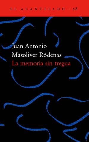 MEMORIA SIN TREGUA, LA | 9788495359780 | MASOLIVER RODENAS, JUAN A. | Galatea Llibres | Llibreria online de Reus, Tarragona | Comprar llibres en català i castellà online