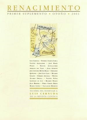 CAÑA GRIS. HOMENAJE A LUIS CERNUDA | 9788484720546 | AA,VV, | Galatea Llibres | Llibreria online de Reus, Tarragona | Comprar llibres en català i castellà online