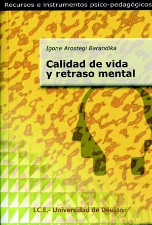 CALIDAD DE VIDA Y RETRASO MENTAL | 9788427124868 | AROSTEGI BARANDIKA, IGONE | Galatea Llibres | Llibreria online de Reus, Tarragona | Comprar llibres en català i castellà online