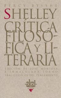 CRITICA FILOSOFICA Y LITERARIA | 9788446015390 | BYSSHE, PERCY | Galatea Llibres | Llibreria online de Reus, Tarragona | Comprar llibres en català i castellà online