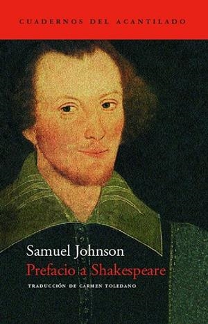 PREFACIO A SHAKESPEARE | 9788496136120 | JOHNSON, SAMUEL | Galatea Llibres | Librería online de Reus, Tarragona | Comprar libros en catalán y castellano online