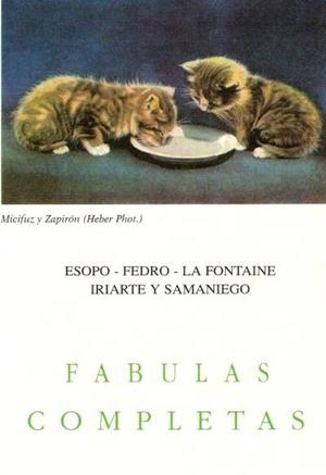 FABULAS COMPLETAS (ESOPO FREDO LA FONTAINE | 9788470830976 | ESOPO ... [ET AL.] | Galatea Llibres | Llibreria online de Reus, Tarragona | Comprar llibres en català i castellà online