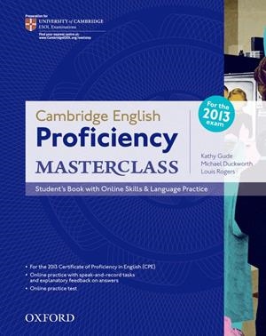 CAMBRIDGE ENGLISH PROFICIENCY MASTERCLASS STUDENT'S BOOKS | 9780194705240 | VARIOS AUTORES | Galatea Llibres | Librería online de Reus, Tarragona | Comprar libros en catalán y castellano online