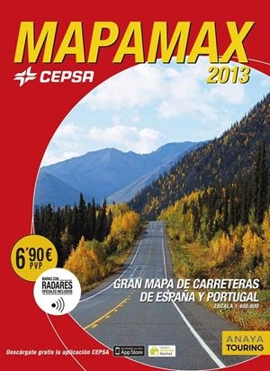 MAPAMAX 2013 ESPAÑA Y PORTUGAL | 9788499355061 | ANAYA TOURING | Galatea Llibres | Llibreria online de Reus, Tarragona | Comprar llibres en català i castellà online
