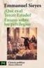 QUE ES EL TERCER ESTADO. ENSAYO SOBRE LOS PRIVILEGIOS | 9788420655864 | SIEYES, EMMANUEL | Galatea Llibres | Librería online de Reus, Tarragona | Comprar libros en catalán y castellano online