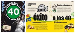 FELICIDADES 40-HOMBRE | 9788496944930 | ROSÉS COLLADO, LAIA | Galatea Llibres | Librería online de Reus, Tarragona | Comprar libros en catalán y castellano online