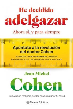 HE DECIDIDO ADELGAZAR | 9788408109235 | COHEN, JEAN-MICHEL | Galatea Llibres | Llibreria online de Reus, Tarragona | Comprar llibres en català i castellà online