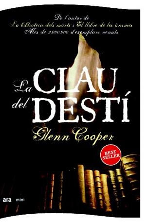 LA CLAU DEL DESTÍ | 9788493967932 | COOPER, GLENN | Galatea Llibres | Librería online de Reus, Tarragona | Comprar libros en catalán y castellano online