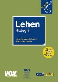 LEHEN HIZTEGIA DICCIONARIO VASCO | 9788499740027 | Galatea Llibres | Librería online de Reus, Tarragona | Comprar libros en catalán y castellano online