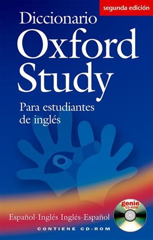 DICCIONARIO OXFORD STUDY ESP-ING/ING-ESP+ CD | 9780194316927 | Galatea Llibres | Librería online de Reus, Tarragona | Comprar libros en catalán y castellano online