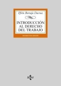 INTRODUCCIÓN AL DERECHO DEL TRABAJO | 9788430949595 | BORRAJO, EFREN | Galatea Llibres | Llibreria online de Reus, Tarragona | Comprar llibres en català i castellà online
