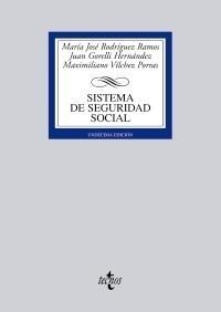 SISTEMA DE SEGURIDAD SOCIAL | 9788430949540 | RODRÍGUEZ RAMOS, MARÍA JOSÉ / GORELLI HERNÁNDEZ, JUAN / VÍLCHEZ PORRAS, MAXIMILIANO | Galatea Llibres | Librería online de Reus, Tarragona | Comprar libros en catalán y castellano online