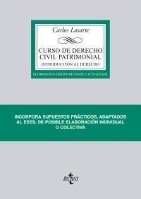 CURSO DE DERECHO CIVIL PATRIMONIAL | 9788430949663 | LASARTE, CARLOS | Galatea Llibres | Llibreria online de Reus, Tarragona | Comprar llibres en català i castellà online