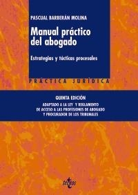 MANUAL PRÁCTICO DEL ABOGADO | 9788430955831 | BARBERÁN MOLINA, PASCUAL | Galatea Llibres | Llibreria online de Reus, Tarragona | Comprar llibres en català i castellà online