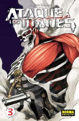 ATAQUE A LOS TITANES 3 | 9788467910995 | ISAYAMA, HAJIME | Galatea Llibres | Llibreria online de Reus, Tarragona | Comprar llibres en català i castellà online