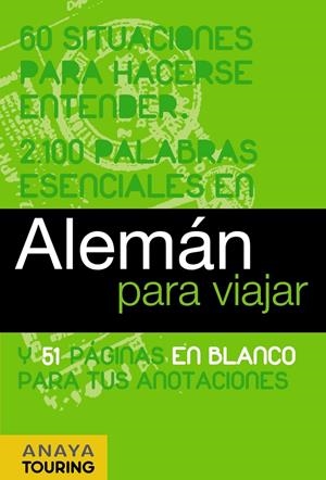 ALEMÁN PARA VIAJAR | 9788497768740 | ANAYA TOURING CLUB | Galatea Llibres | Llibreria online de Reus, Tarragona | Comprar llibres en català i castellà online