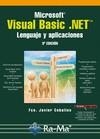 MICROSOFT VISUAL BASIC.NET. LENGUAJE Y APLICACIONES. 3ª EDICION | 9788499640204 | CEBALLOS, FRANCISCO JAVIER | Galatea Llibres | Librería online de Reus, Tarragona | Comprar libros en catalán y castellano online