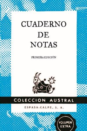 CUADERNO DE NOTAS AZUL 9X14CM | 9788467008418 | ESPASA CALPE | Galatea Llibres | Llibreria online de Reus, Tarragona | Comprar llibres en català i castellà online