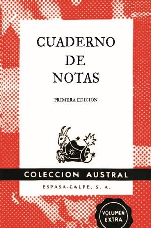 CUADERNO DE NOTAS AUSTRAL ROJO 9X14CM | 9788467008371 | Galatea Llibres | Librería online de Reus, Tarragona | Comprar libros en catalán y castellano online
