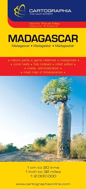 MADAGASCAR MAPA CARTOGRAPHICA | 9789633529645 | Galatea Llibres | Llibreria online de Reus, Tarragona | Comprar llibres en català i castellà online