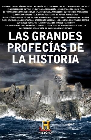 GRANDES PROFECIAS DE LA HISTORIA | 9788401390852 | CANAL HISTORIA | Galatea Llibres | Librería online de Reus, Tarragona | Comprar libros en catalán y castellano online