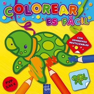 COLOREAR ES FÁCIL AMARILLO | 9788408108931 | YOYO | Galatea Llibres | Librería online de Reus, Tarragona | Comprar libros en catalán y castellano online