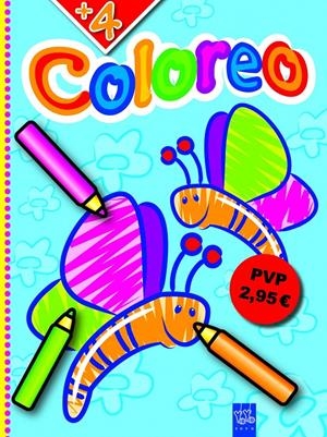 COLOREO +4 | 9788408098287 | YOYO | Galatea Llibres | Librería online de Reus, Tarragona | Comprar libros en catalán y castellano online