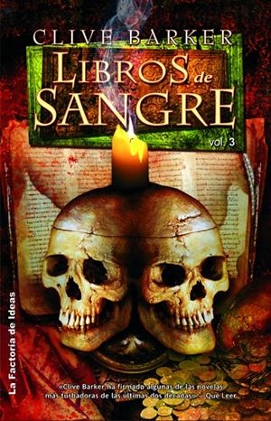 LIBROS DE SANGRE VOL.3 | 9788498003109 | BARKER, CLIVE | Galatea Llibres | Librería online de Reus, Tarragona | Comprar libros en catalán y castellano online