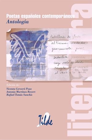 POETAS ESPAÑOLES CONTEMPORANEOS. ANTOLOGIA | 9788495314154 | CERVERO POZO, VICENTA (ED) | Galatea Llibres | Librería online de Reus, Tarragona | Comprar libros en catalán y castellano online