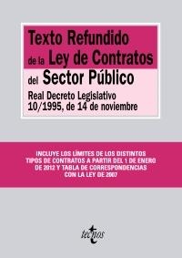 TEXTO REFUNDIDO DE LA LEY DE CONTRATOS DEL SECTOR PÚBLICO | 9788430954636 | Galatea Llibres | Llibreria online de Reus, Tarragona | Comprar llibres en català i castellà online