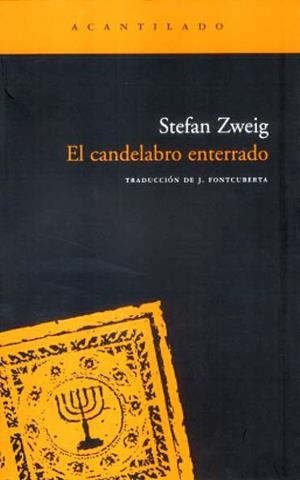 CANDELABRO ENTERRADO, EL | 9788496489875 | ZWEIG, STEFAN | Galatea Llibres | Librería online de Reus, Tarragona | Comprar libros en catalán y castellano online