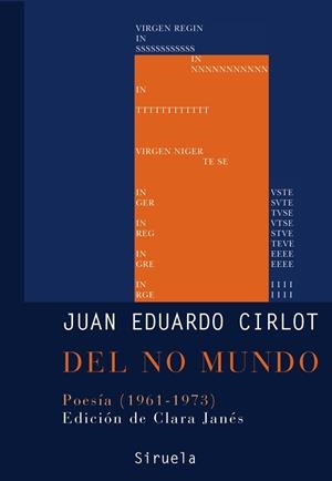 DEL NO MUNDO | 9788498412239 | CIRLOT, JUAN EDUARDO | Galatea Llibres | Librería online de Reus, Tarragona | Comprar libros en catalán y castellano online