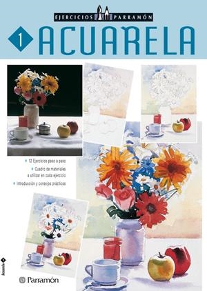 ACUARELA EJERCICIOS 1 PARRAMON | 9788434219892 | EQUIPO PARRAMON | Galatea Llibres | Llibreria online de Reus, Tarragona | Comprar llibres en català i castellà online