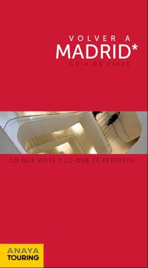 VOLVER A MADRID GUIA | 9788499351728 | ROBA, SILVIA | Galatea Llibres | Llibreria online de Reus, Tarragona | Comprar llibres en català i castellà online