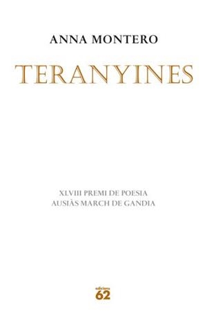TERANYINES | 9788429767285 | MONTERO, ANNA | Galatea Llibres | Llibreria online de Reus, Tarragona | Comprar llibres en català i castellà online