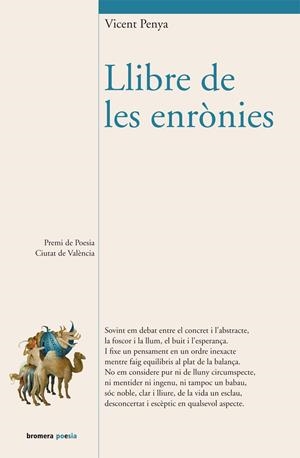 LLIBRE DE LES ENRÒNIES | 9788415390398 | PENYA CALATAYUD, VICENT | Galatea Llibres | Llibreria online de Reus, Tarragona | Comprar llibres en català i castellà online