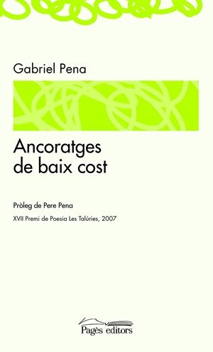 ANCORATGES DE BAIX COST | 9788497795760 | PENA, GABRIEL | Galatea Llibres | Librería online de Reus, Tarragona | Comprar libros en catalán y castellano online