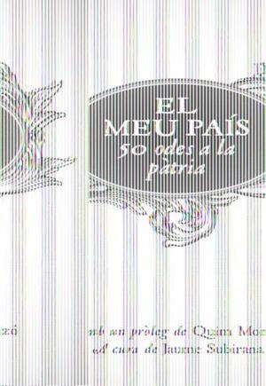 MEU PAIS. 50 ODES A LA PATRIA | 9788415224105 | SUBIRANA, JAUME (CUR.) | Galatea Llibres | Librería online de Reus, Tarragona | Comprar libros en catalán y castellano online