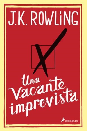 UNA VACANTE IMPREVISTA | 9788498384925 | ROWLING, J.K | Galatea Llibres | Librería online de Reus, Tarragona | Comprar libros en catalán y castellano online