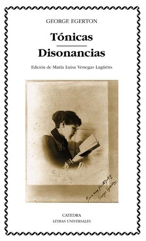 TÓNICAS; DISONANCIAS | 9788437630878 | EGERTON, GEORGE | Galatea Llibres | Librería online de Reus, Tarragona | Comprar libros en catalán y castellano online