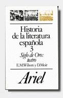 HISTORIA DE LA LITERATURA ESPAÑOLA 3 SIGLO DE ORO4 TEATR | 9788434483545 | WILSON, E.M. | Galatea Llibres | Llibreria online de Reus, Tarragona | Comprar llibres en català i castellà online