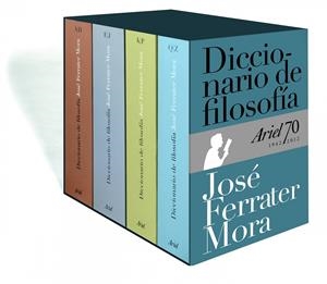 DICCIONARIO DE FILOSOFÍA (ESTUCHE) | 9788434405400 | FERRATER MORA, JOSE | Galatea Llibres | Librería online de Reus, Tarragona | Comprar libros en catalán y castellano online