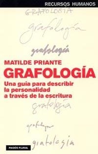 GRAFOLOGIA | 9788449318535 | PRIANTE, MATILDE | Galatea Llibres | Librería online de Reus, Tarragona | Comprar libros en catalán y castellano online