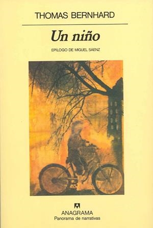 UN NIÑO | 9788433930934 | BERNHARD, THOMAS | Galatea Llibres | Librería online de Reus, Tarragona | Comprar libros en catalán y castellano online