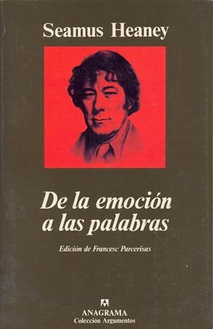 DE LA EMOCION A LAS PALABRAS | 9788433905291 | HEANEY,SEAMUS | Galatea Llibres | Librería online de Reus, Tarragona | Comprar libros en catalán y castellano online
